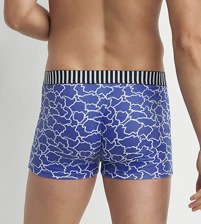 Lot de 3 boxers homme motifs Nuages Bleu Noir Dim Vibes