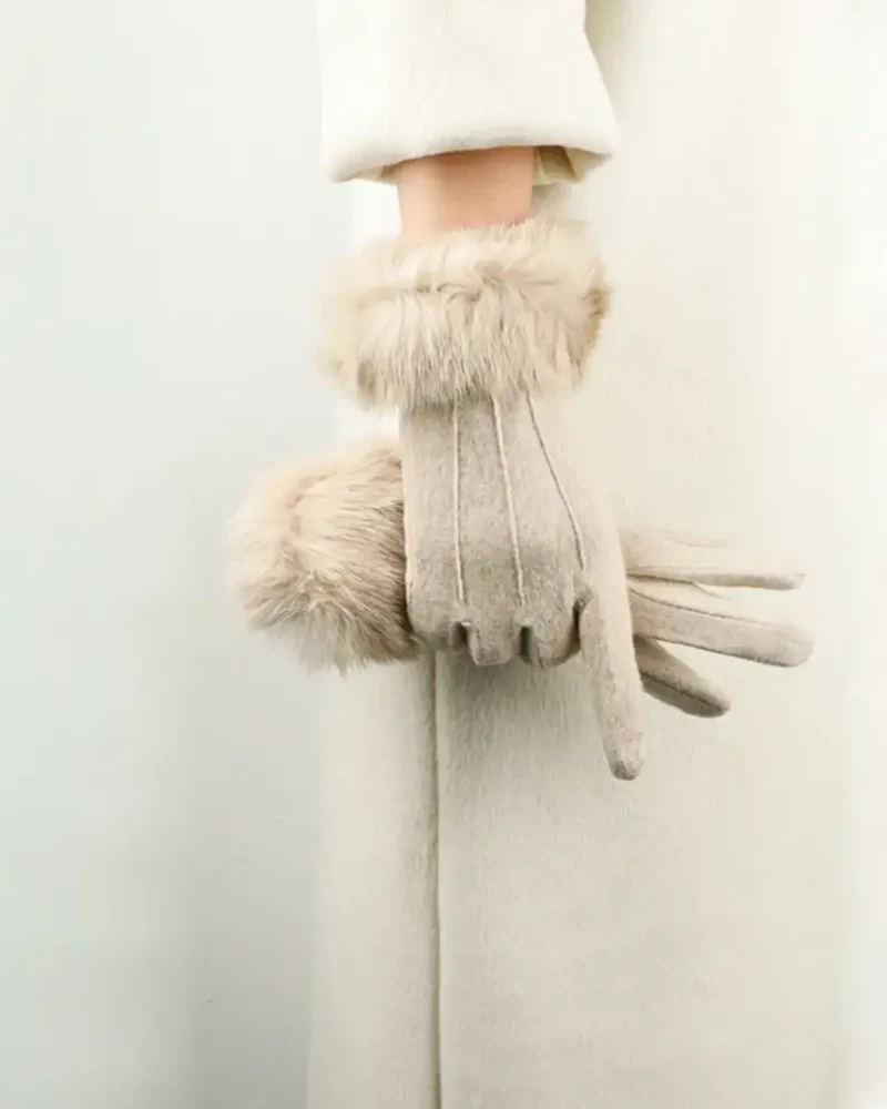 Gants Tactiles Cachemire - Lisa