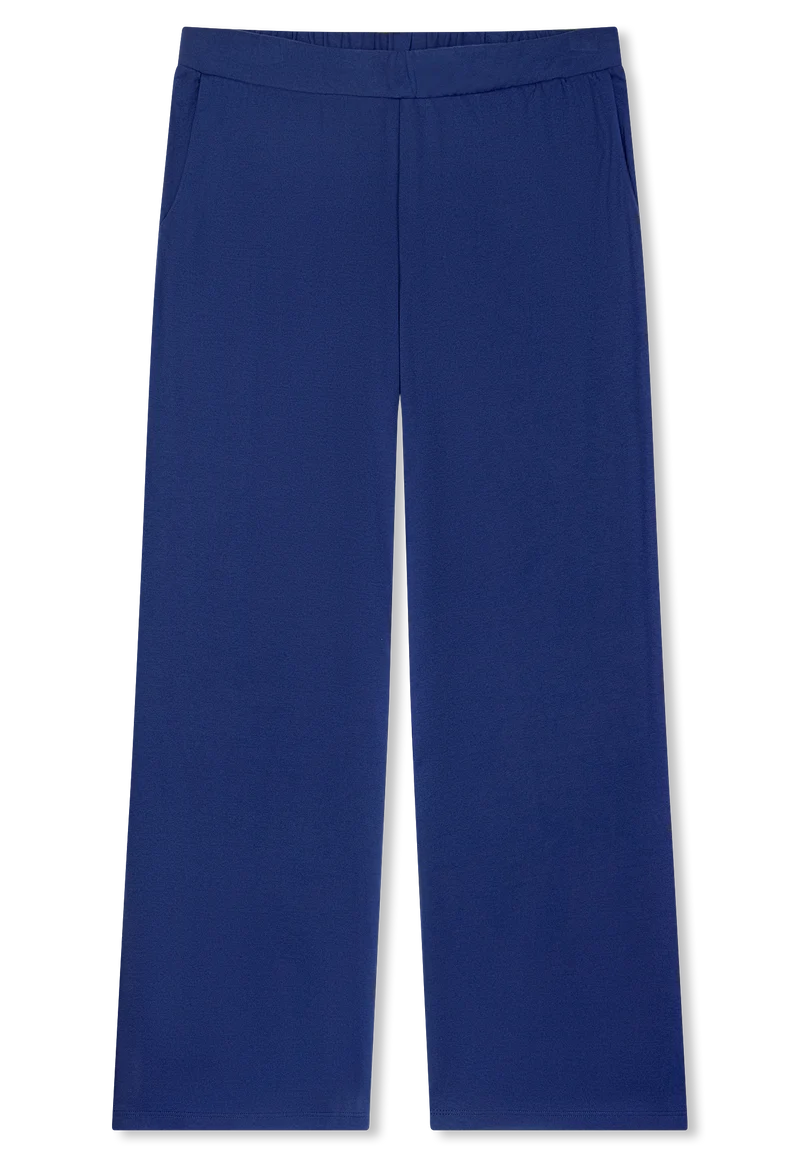 Schlafanzug Dunkelblau gemustert - Interlock