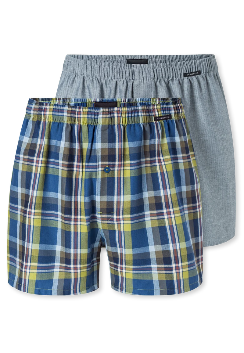 Boxershorts 2er-Pack Bunt - Boxershorts Multipacks