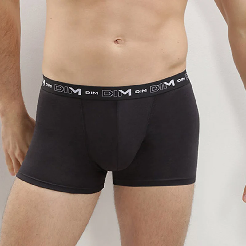 Lot de 2 boxers noirs pour homme Coton Stretch