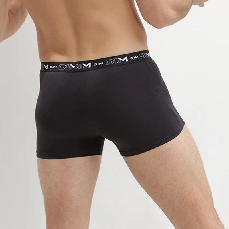 Lot de 2 boxers noirs pour homme Coton Stretch