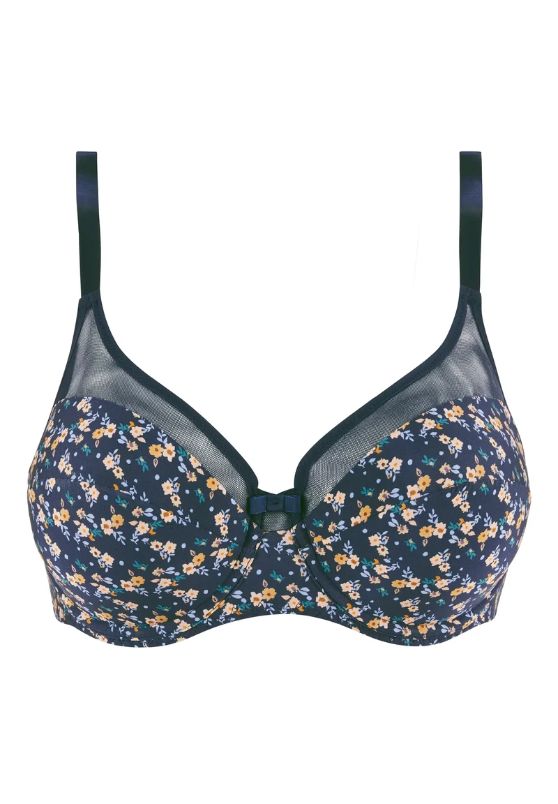 Soutien-gorge emboîtant Complice Imprimé Liberty Bleu Marine