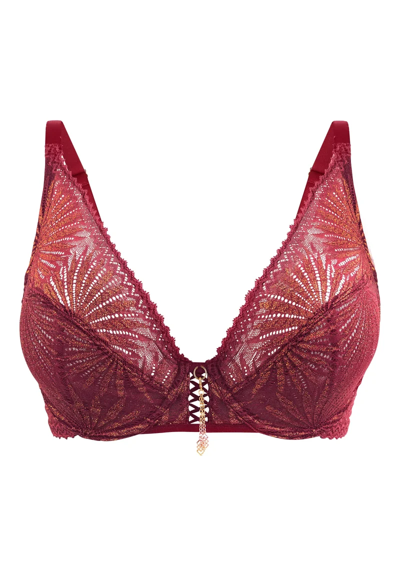 Soutien-gorge Foulard Laurie Rouge Coeur