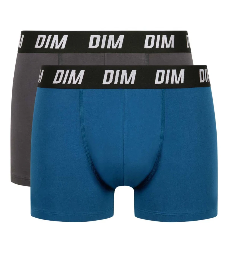 Lot de 2 boxers homme à thermorégulation active Bleu Parme Regul Activ