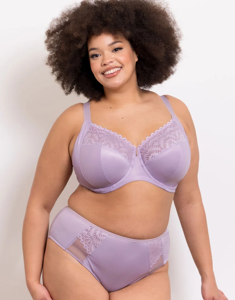 Adella Athena Full Cup Side Support Bra Lavender