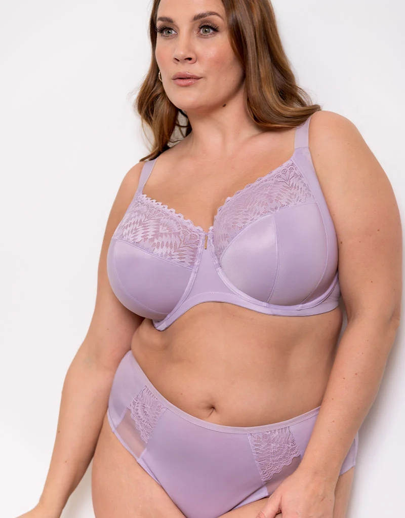 Adella Athena Full Cup Side Support Bra Lavender