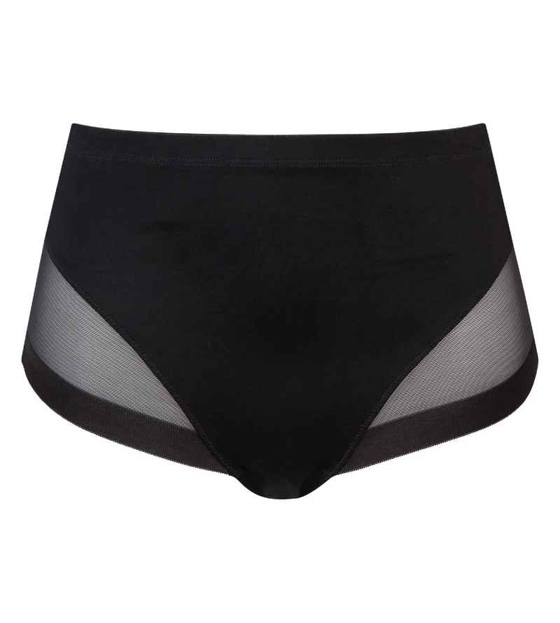 Culotte taille haute invisible noire Generous Limited Edition de Dim