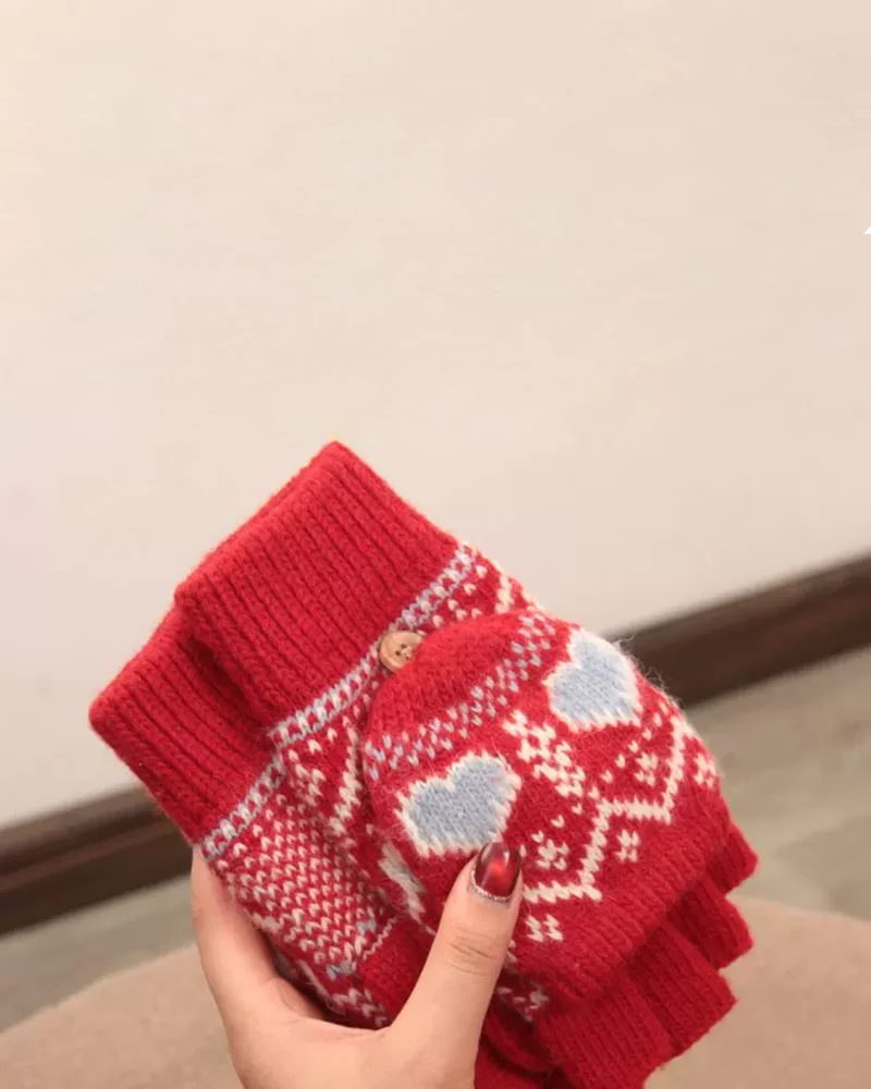 Gants Convertibles Laine - Lily