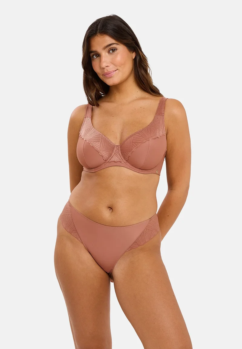 Soutien-gorge emboîtant Daily Softness Noisette
