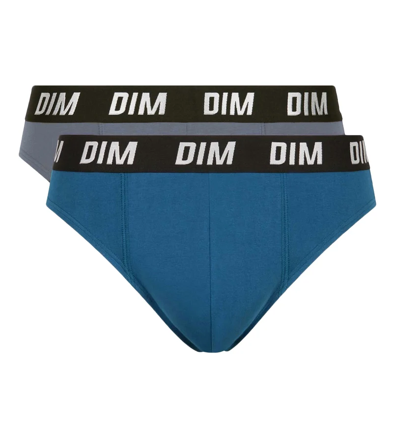 Lot de 2 slips homme à thermorégulation active Bleu Regul Activ