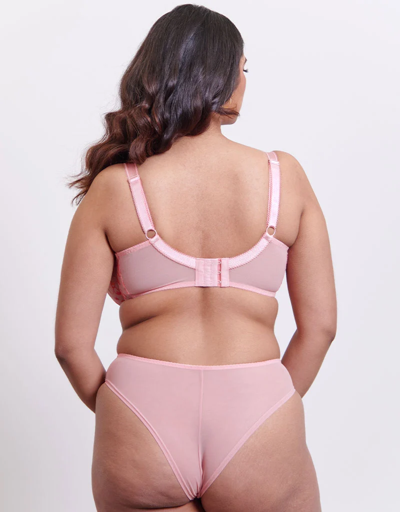 Flirtelle Rosie Balcony Bra Pink Multi