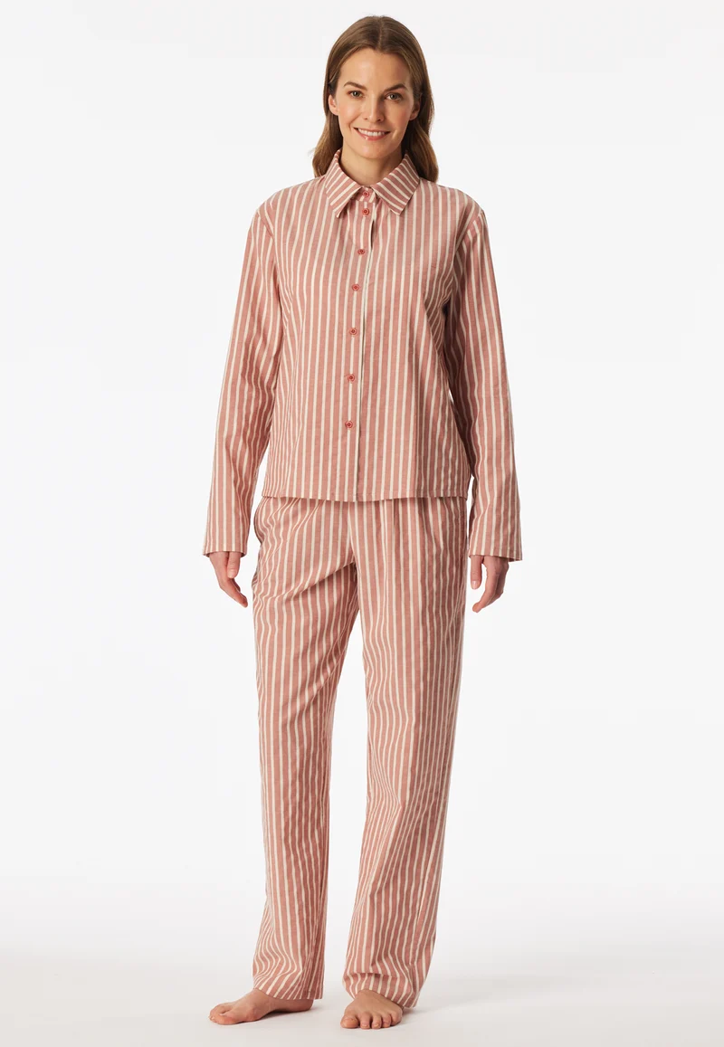 Pyjama Rot gestreift - Selected Premium