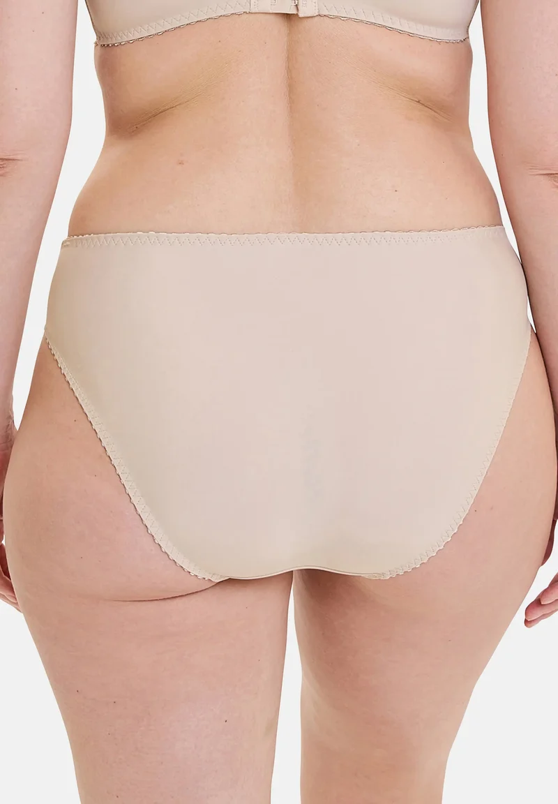 Lot de 3 slips Arum Noir, Blanc et Skin