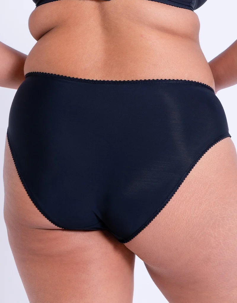 Adore Olivia Brief Black/Silver