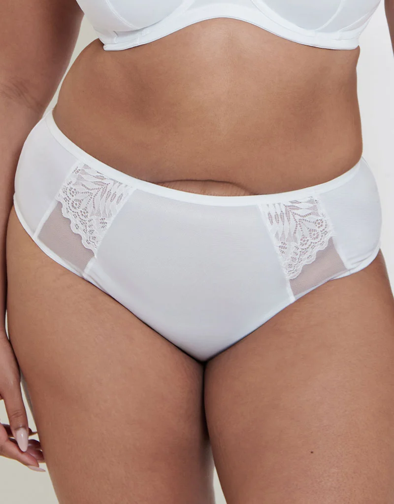 Adella Kin Full Brief White