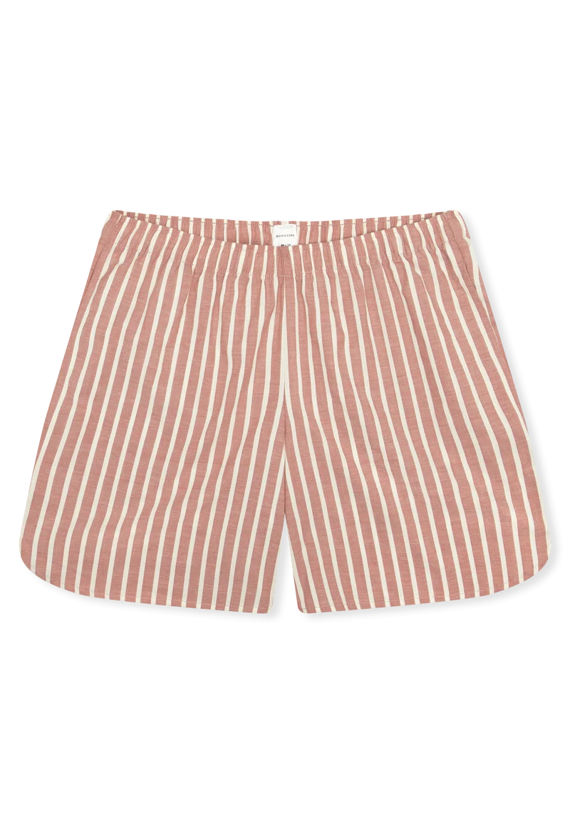 Pyjama kurz Rot gestreift - Selected Premium