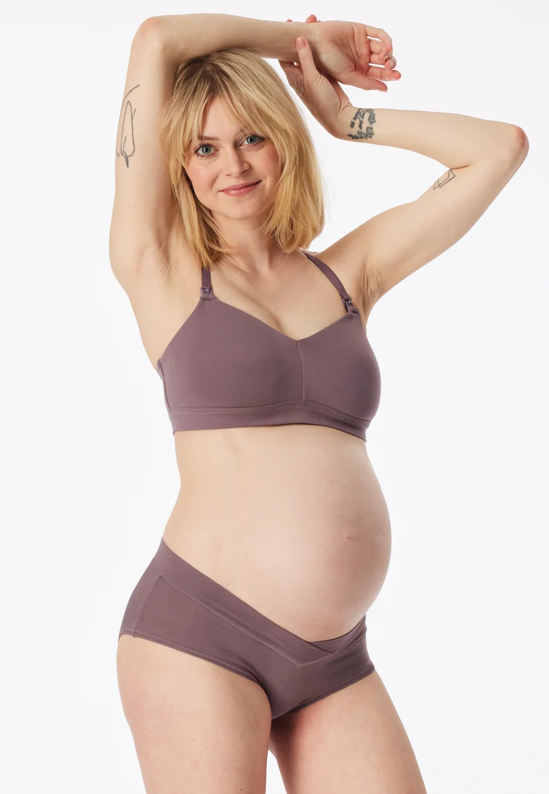 Umstandsslip Lila - Unique Maternity
