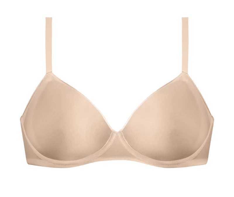Soutien-gorge triangle sans armature en microfibre Nude Dim Invisible