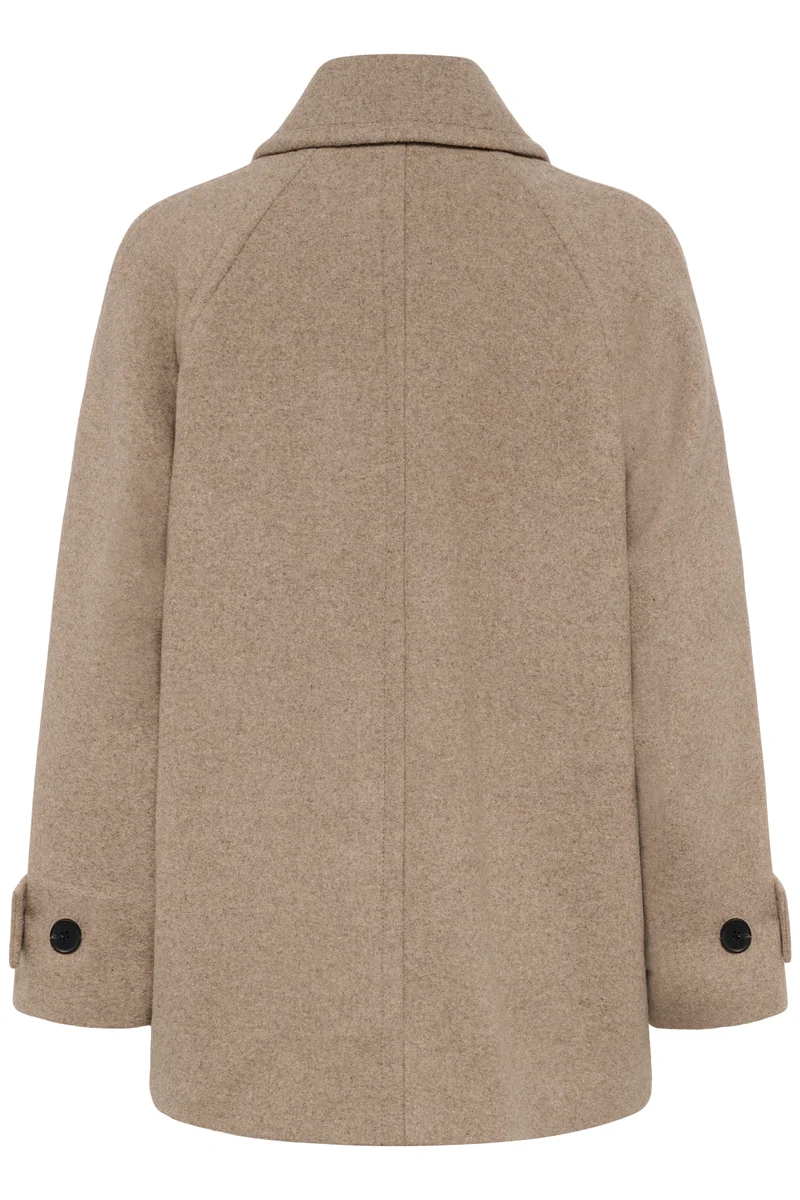 Manteau court ample à manches raglan Thora Minona