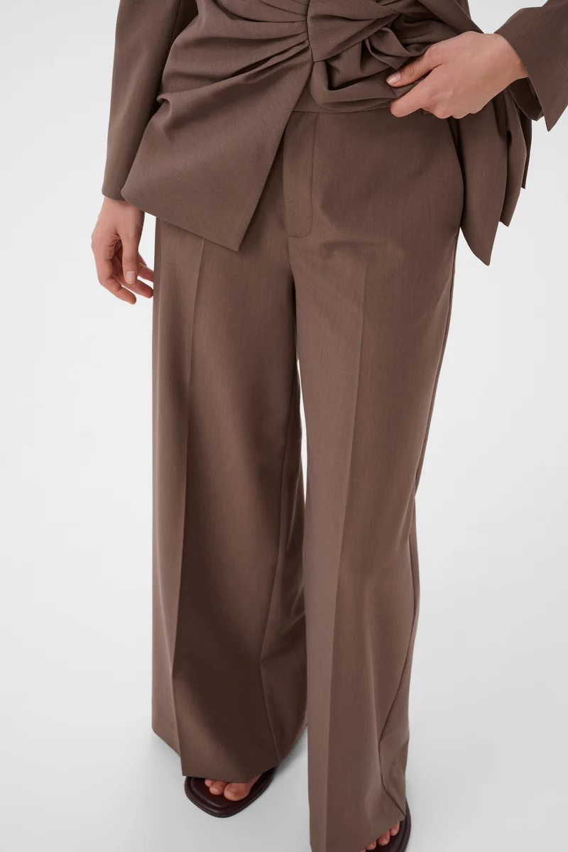 Pantalon tailleur Quit à jambes larges