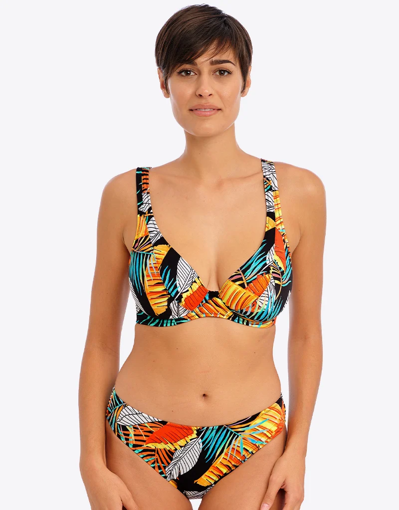 Freya Samba Nights High Apex Bikini Top Multi