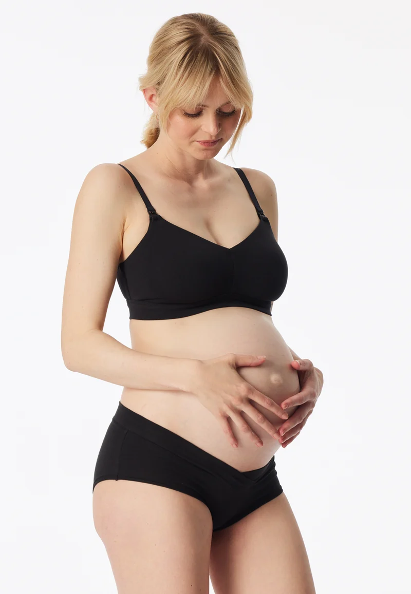 Umstandsslip Schwarz - Unique Maternity