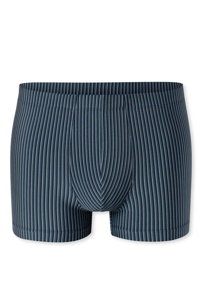 Enge Boxershorts Dunkelblau gestreift - Pure Micro