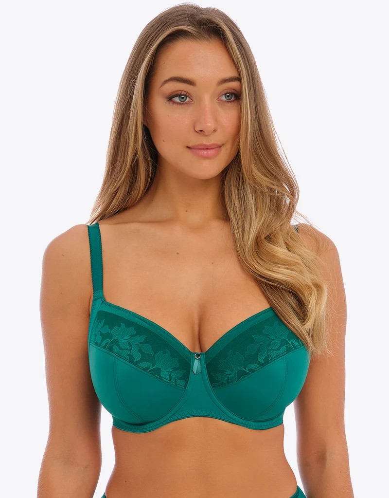 Fantasie Illusion Side Support Bra Emerald
