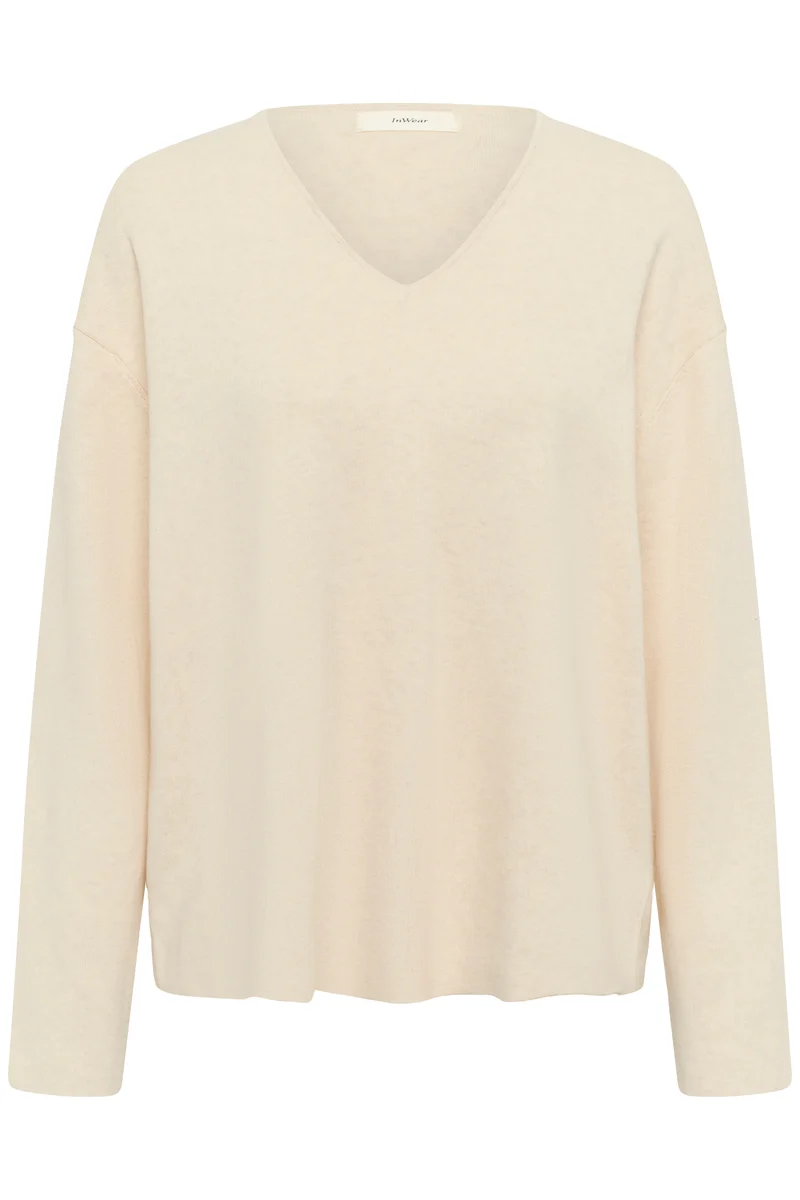 Pull décontracté à encolure V Tilda