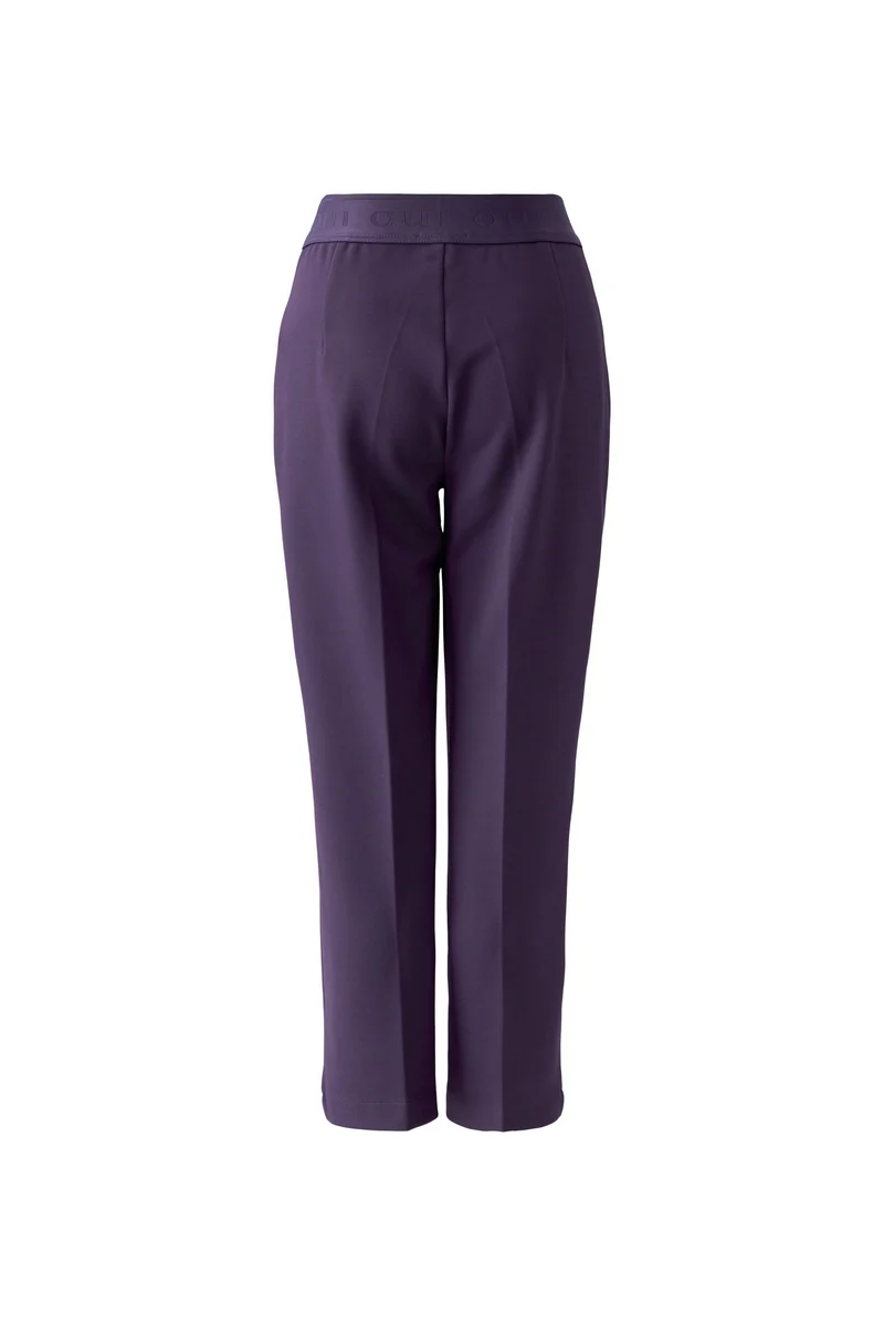 Pantalon écourté à taille élastique