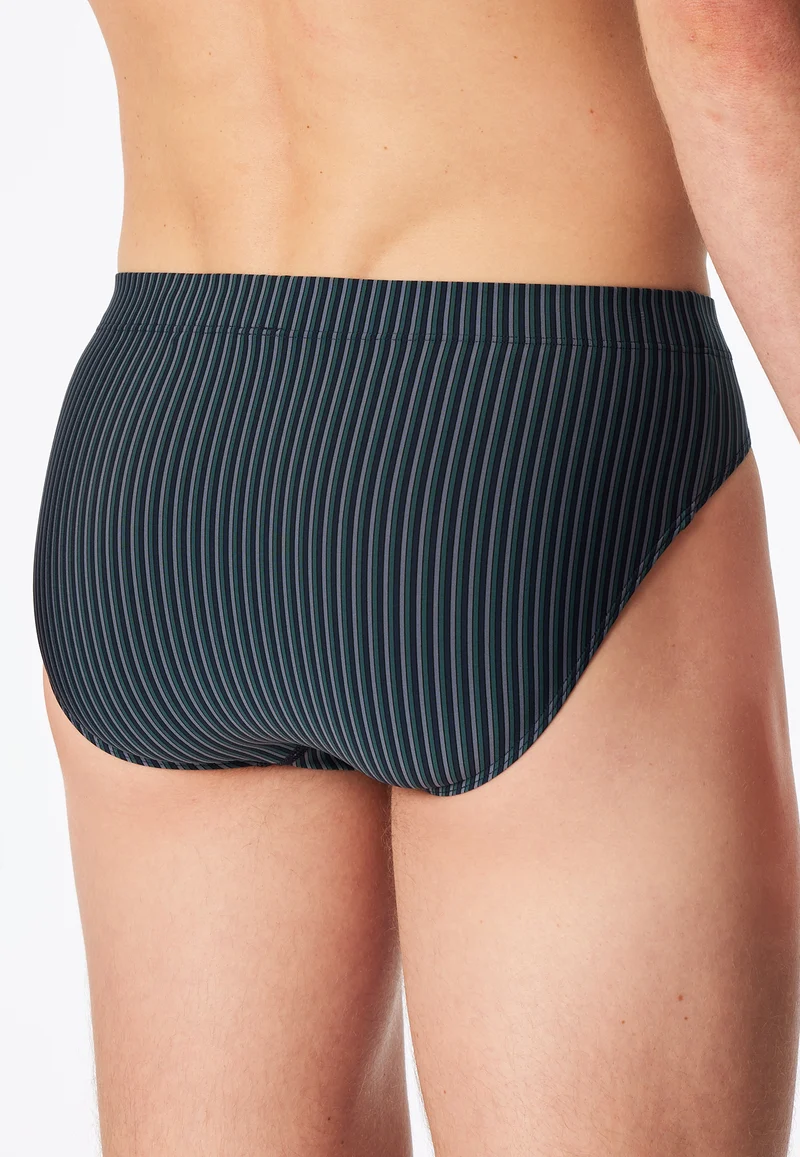 Slip Dunkelblau gestreift - Pure Micro