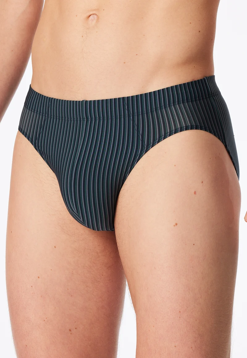 Slip Dunkelblau gestreift - Pure Micro