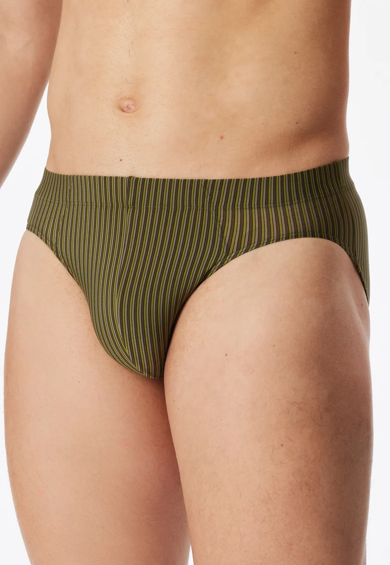 Slip Grün gestreift - Long Life Soft