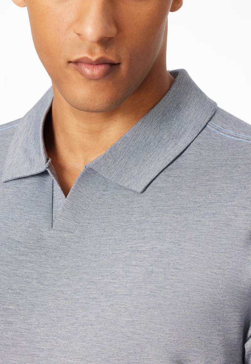 Schlafanzug kurz Grau kariert - Selected Premium