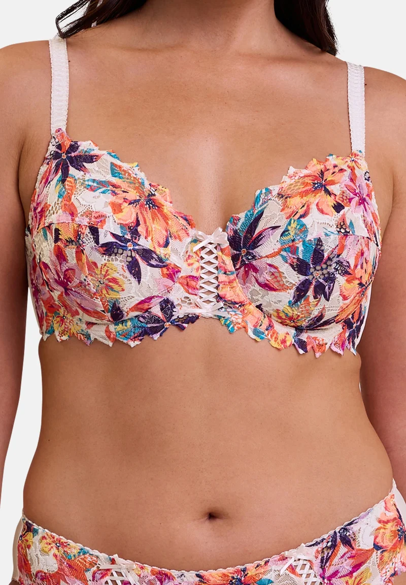 Soutien-gorge emboîtant Arum Mosaïc Imprimé Fleurs du Paradis