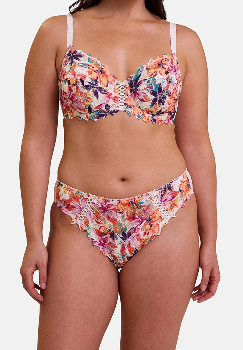 Soutien-gorge emboîtant Arum Mosaïc Imprimé Fleurs du Paradis