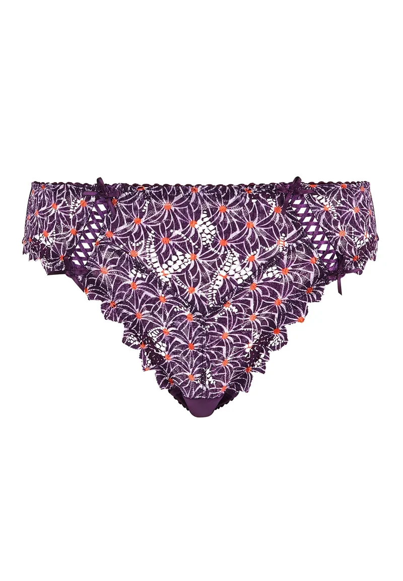 Slip Arum Mosaïc Imprimé Graphique Mûre