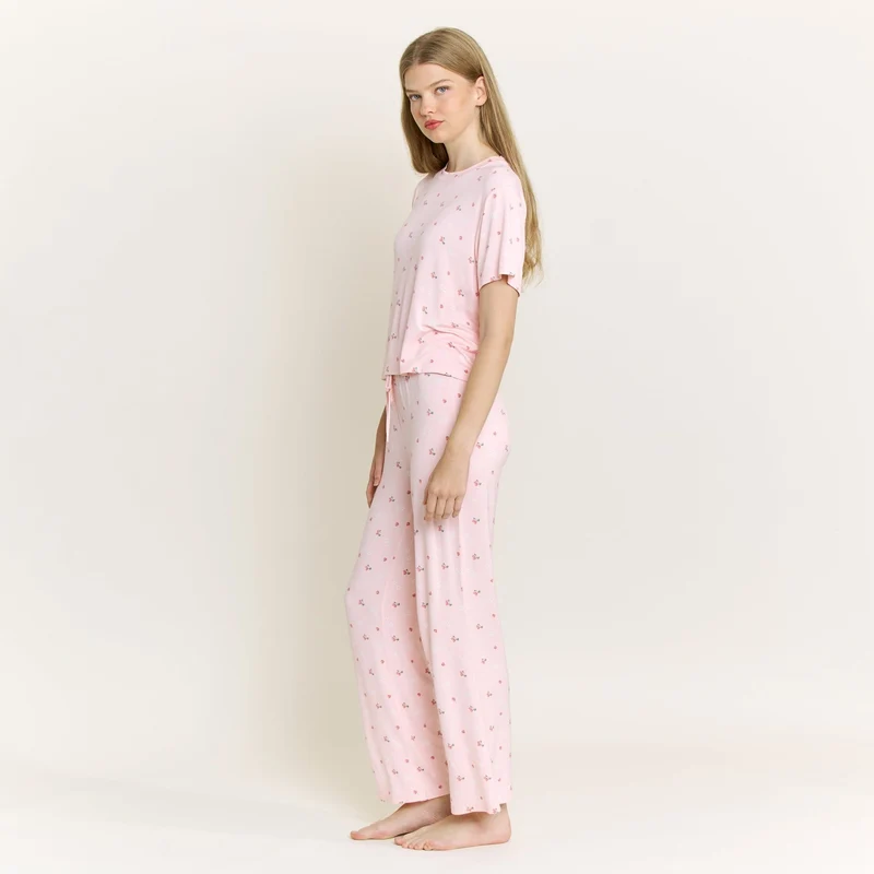 Ensemble pyjama à t-shirt et pantalon