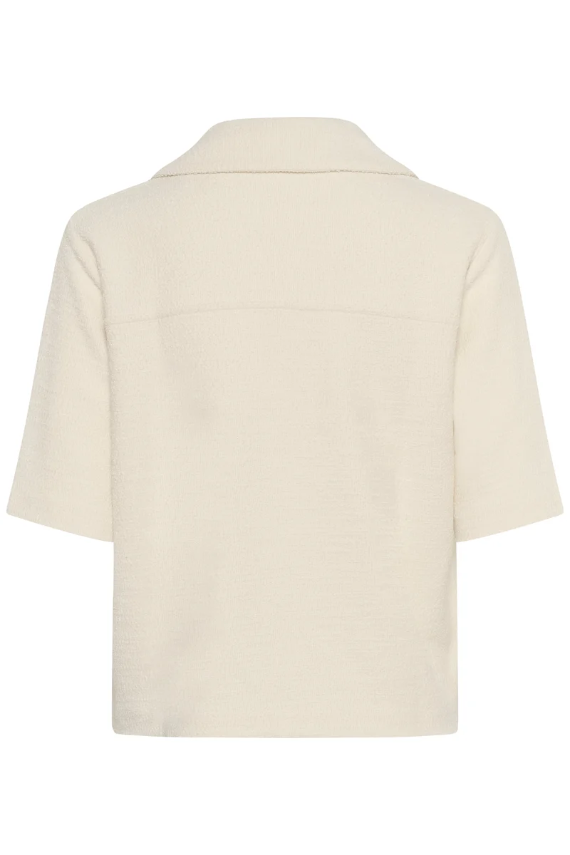 Ensemble pantalon et polo Bai texturé