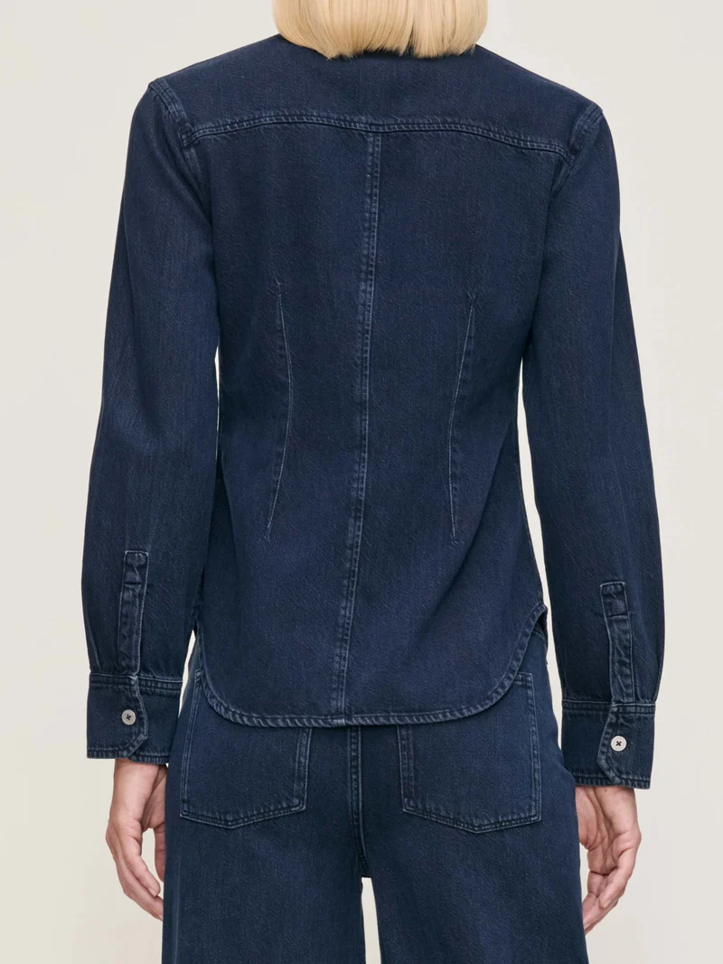 Chemisier en denim Ines