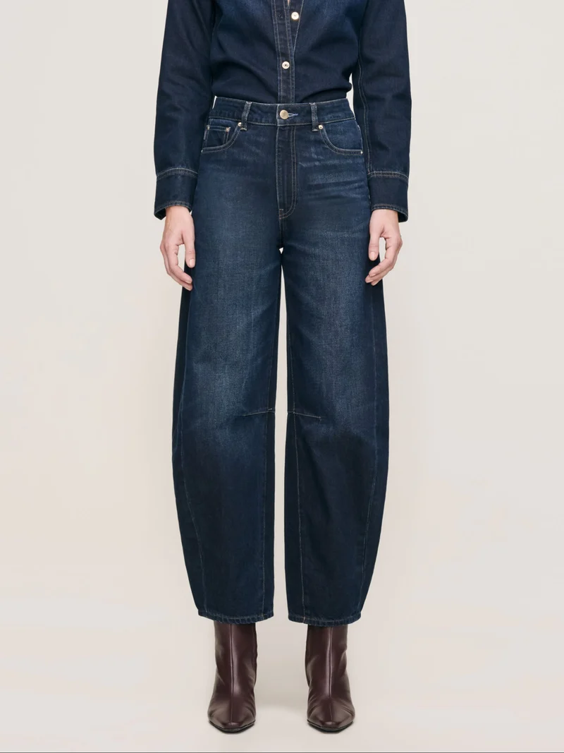 Jeans ballon à taille haute Miro