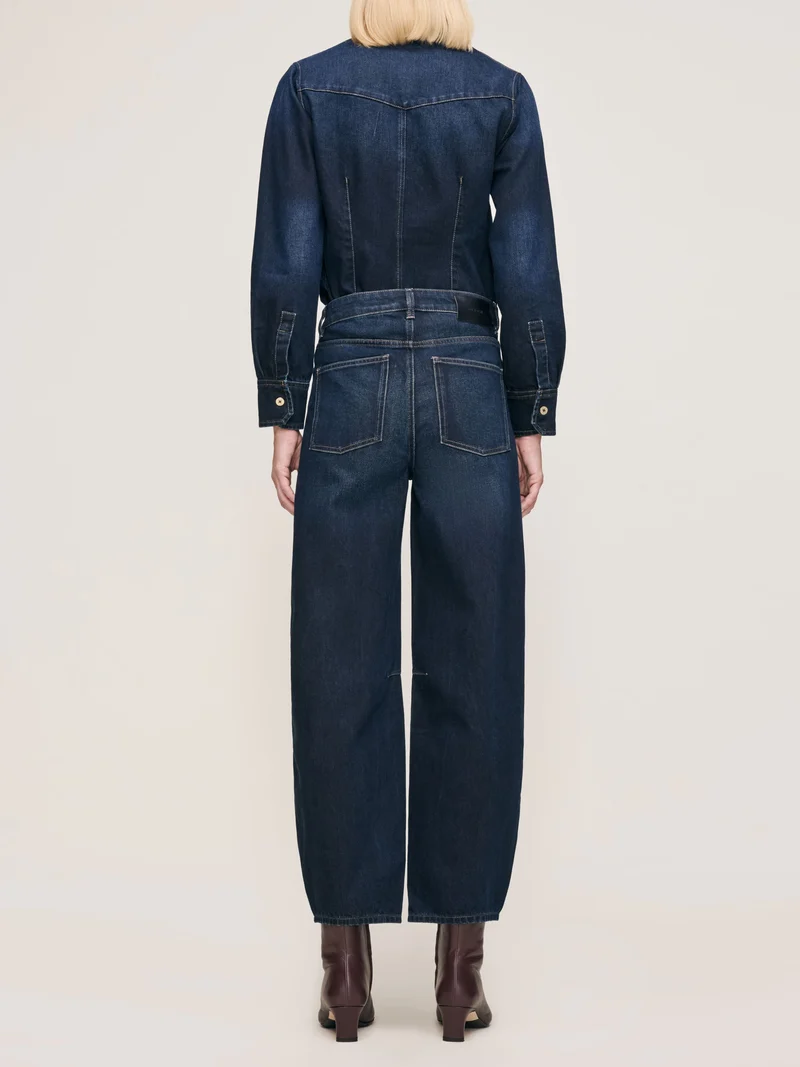 Jeans ballon à taille haute Miro