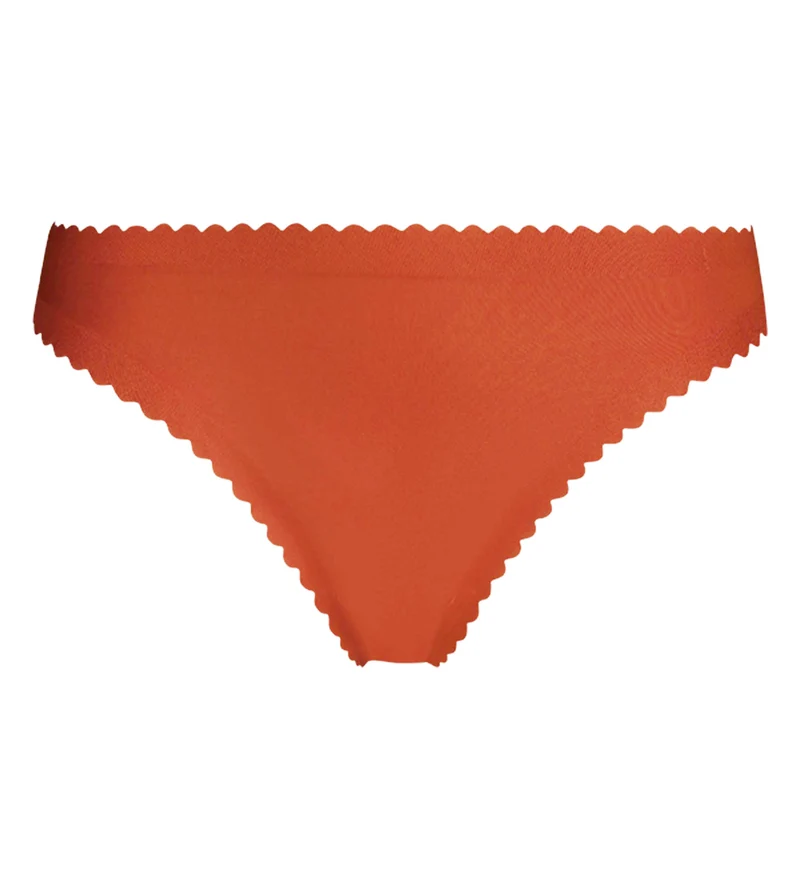 String femme Brun Cannelle en microfibre Dim Body Touch