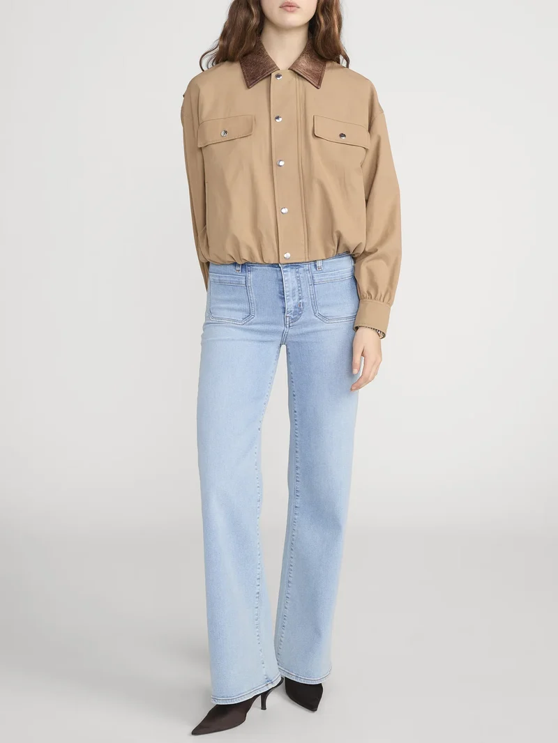 Jeans palazzo à poches plaquées - Le Slice Slim Palazzo Long