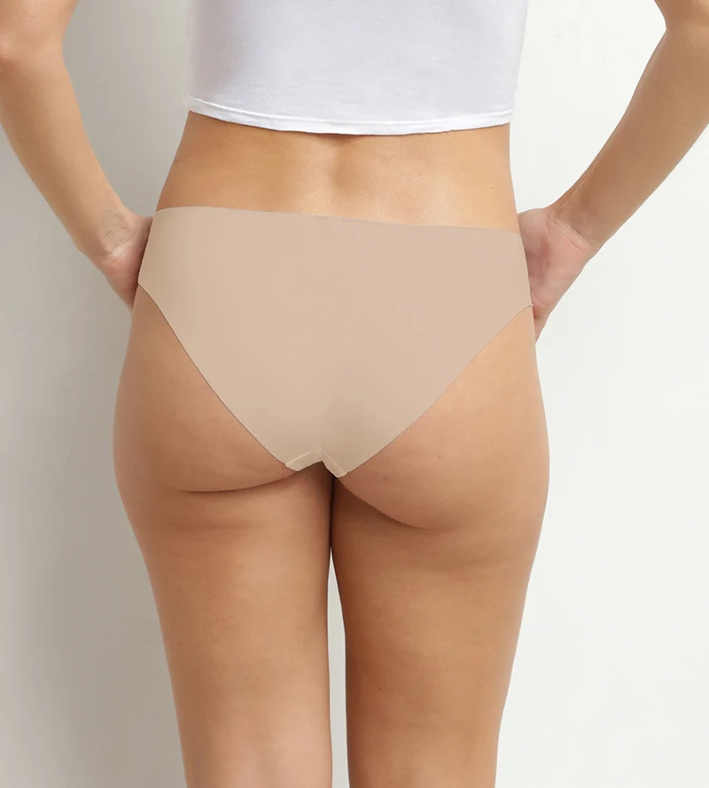 Culotte femme invisible en microfibre Nude Dim