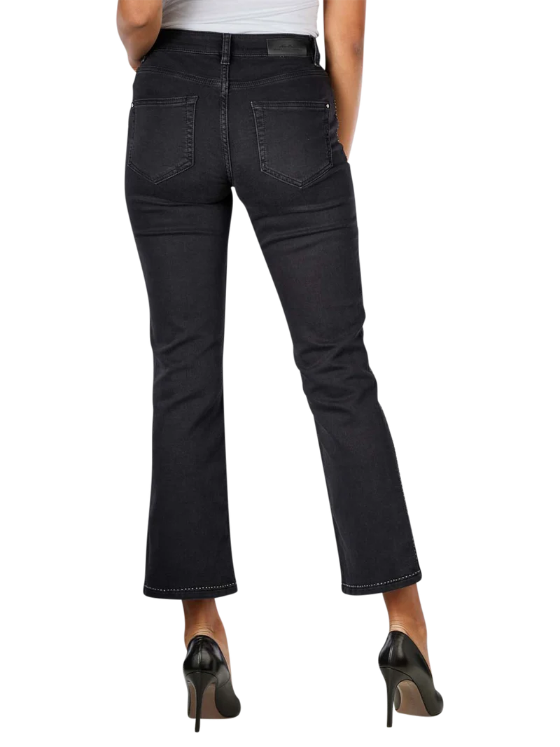 Jeans Everest effet gris avec clous