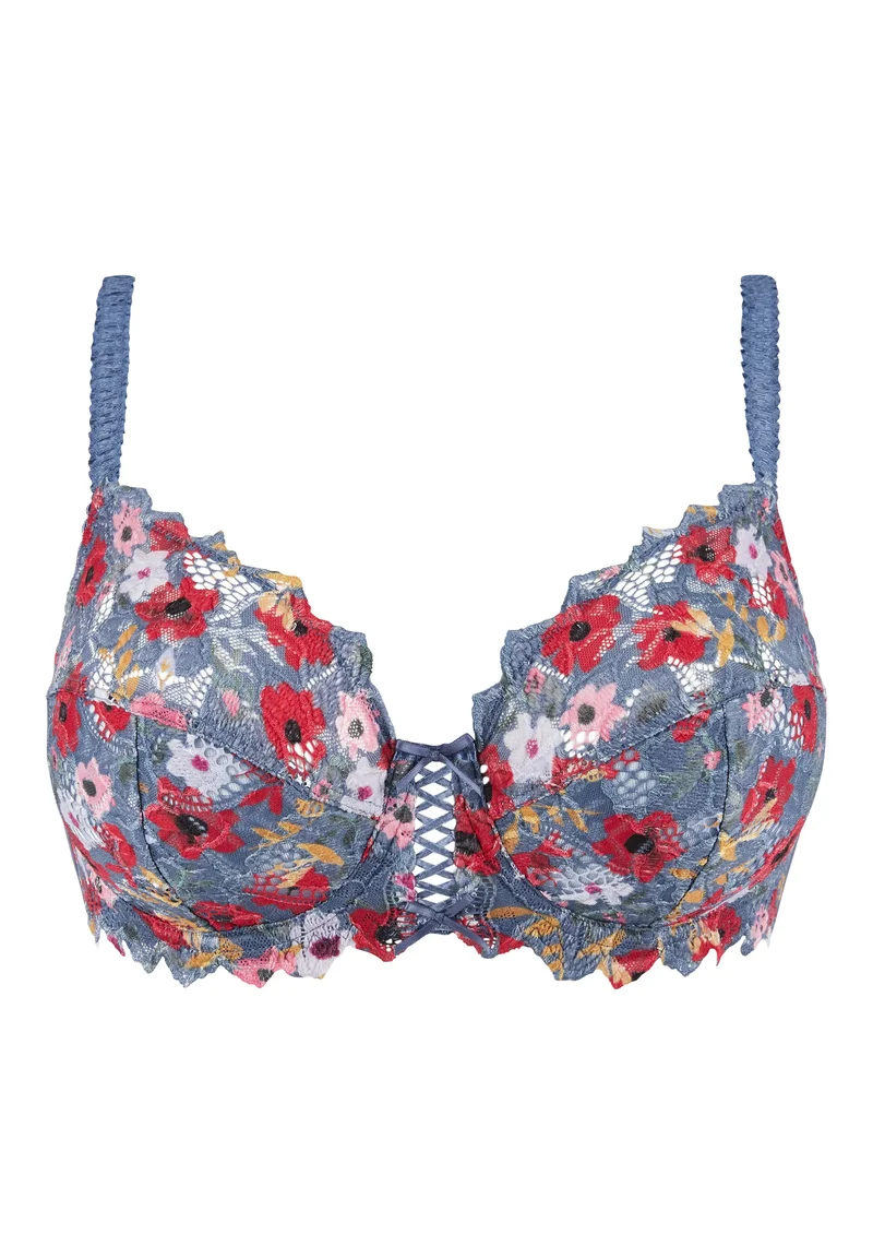 Soutien-gorge emboîtant Arum Mosaïc Imprimé Fleurs Givrées