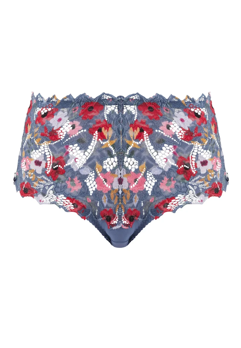 Culotte Arum Mosaïc Imprimé Fleurs Givrées