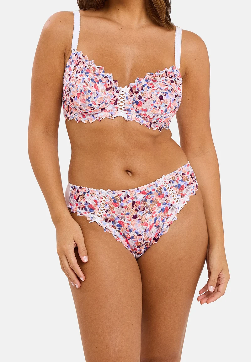 Slip Arum Mosaïc Imprimé Minéraux Multico